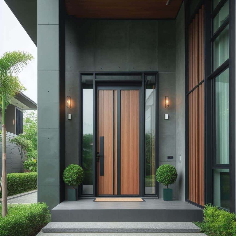 golden-oak-haustuer-modern